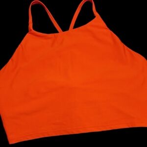 Old Navy Active Go Dry Bold Orange Sports Bra